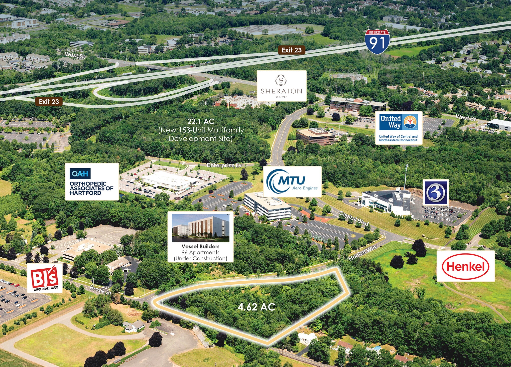 110 Henkel Way, Rocky Hill, CT for sale Building Photo- Image 1 of 6