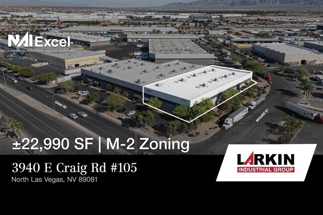 Plus de détails pour 3940 E Craig Rd, North Las Vegas, NV - Industriel à louer