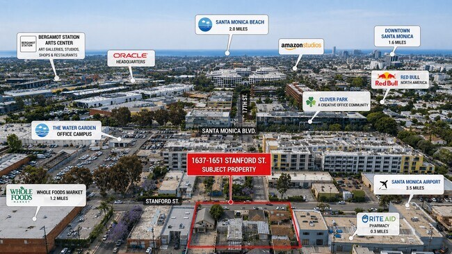 More details for 1637-1651 Stanford St, Santa Monica, CA - Land for Sale