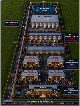 Plus de détails pour South Tomball Business Park – à vendre, Tomball, TX