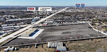 7321 E Kennedale Pky, Kennedale, TX - AERIAL  map view