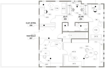729-733 Seward St, Los Angeles, CA à vendre Plan d’étage- Image 1 de 2