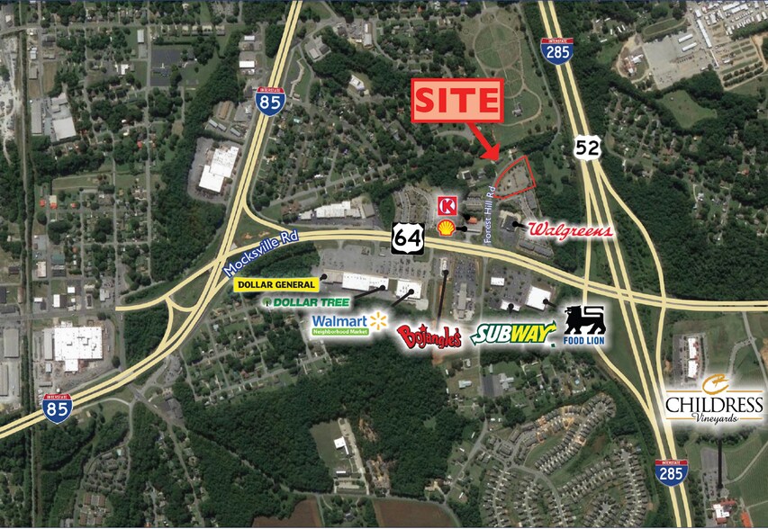313 Forest Hill Road Rd, Lexington, NC à vendre - Photo du bâtiment - Image 2 de 3