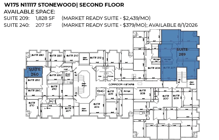 W175N11081 Stonewood Dr, Germantown, WI à louer Plan d’étage- Image 1 de 1