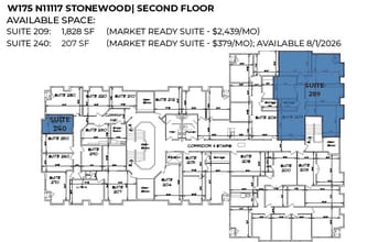 W175N11081 Stonewood Dr, Germantown, WI à louer Plan d’étage- Image 1 de 1