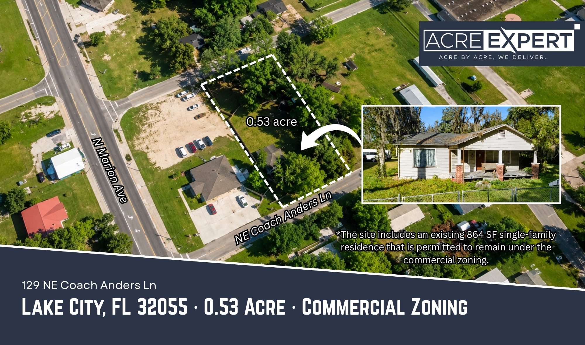 129 NE Coach Anders Ln, Lake City, FL for sale Building Photo- Image 1 of 7