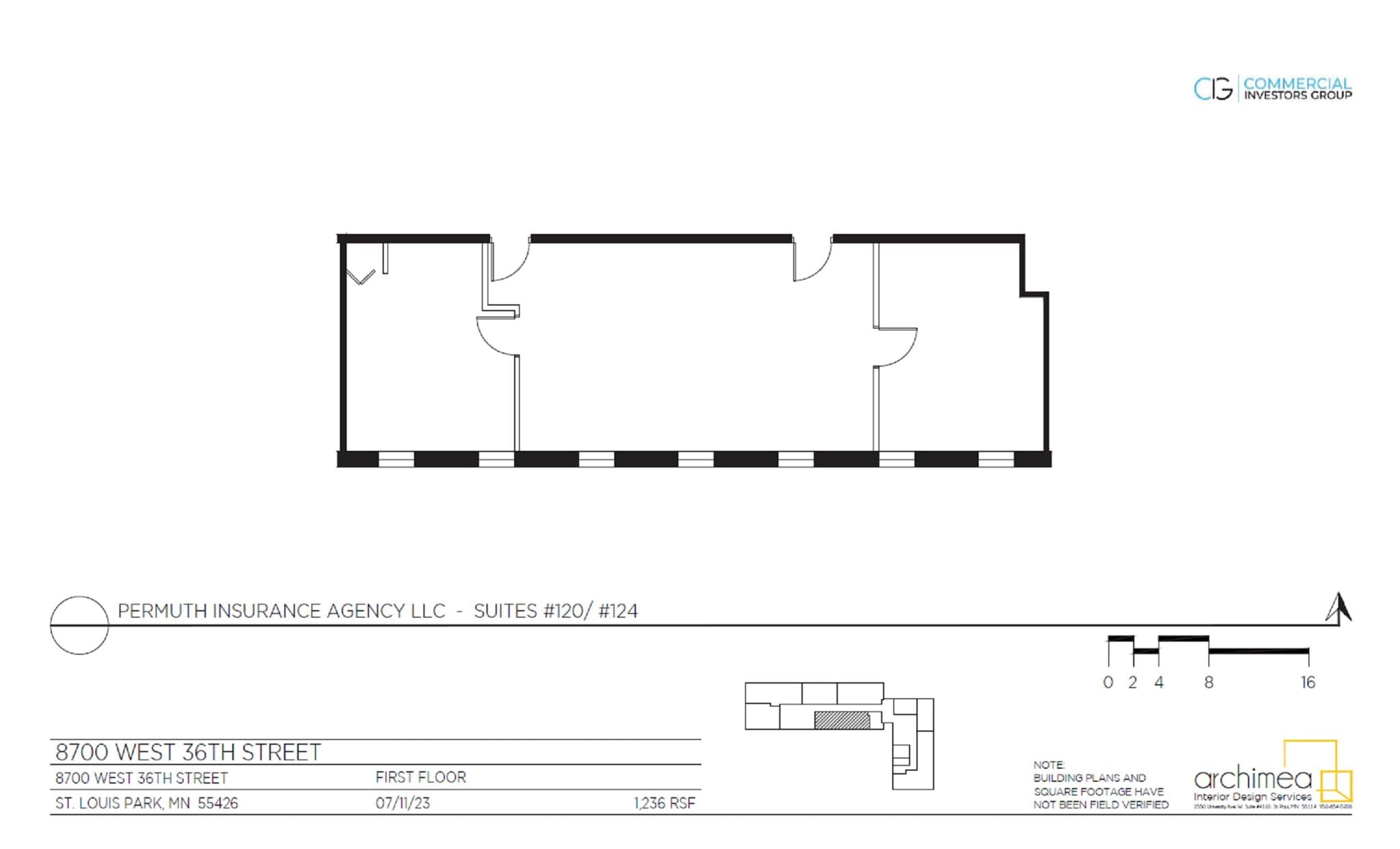 8700 W 36th St, Saint Louis Park, MN for lease Floor Plan- Image 1 of 1
