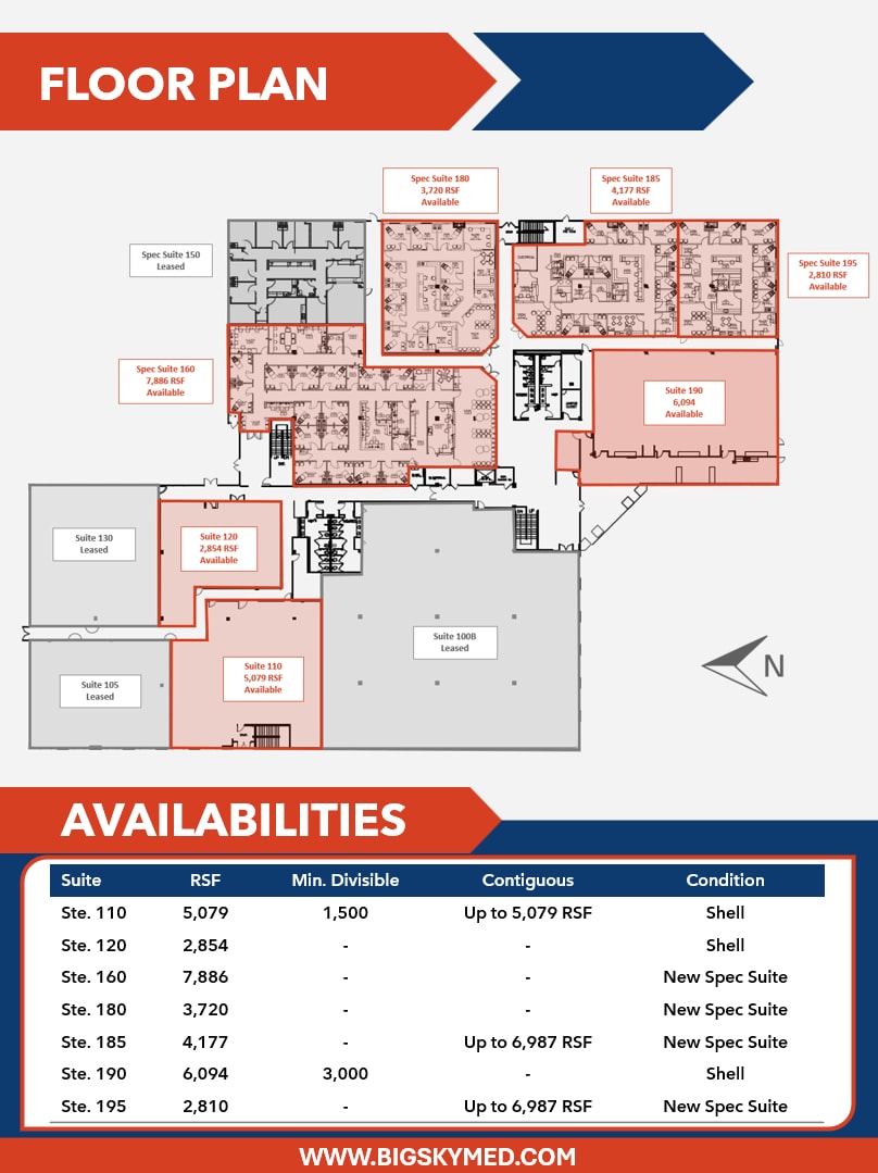 3101 E President George Bush Hwy, Richardson, TX à louer Plan d’étage- Image 1 de 1