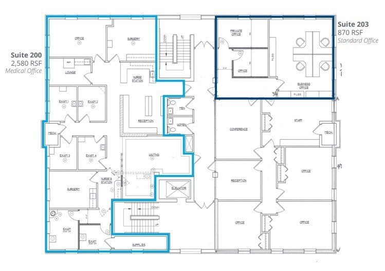 17100 W North Ave, Brookfield, WI for lease Floor Plan- Image 1 of 1
