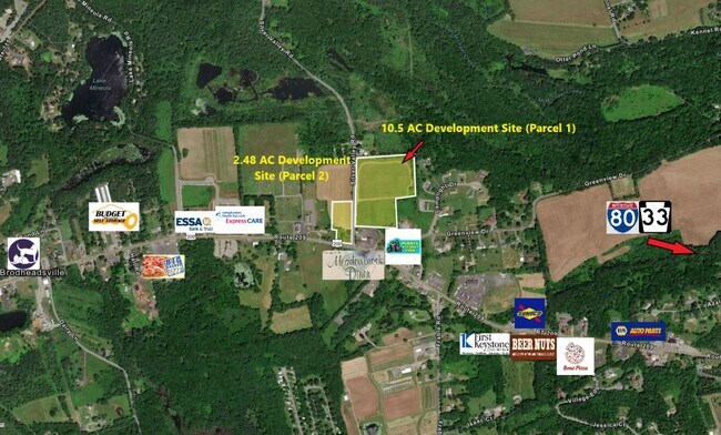 Plus de détails pour Silver Valley & 433 2 Rd, Saylorsburg, PA - Terrain à vendre