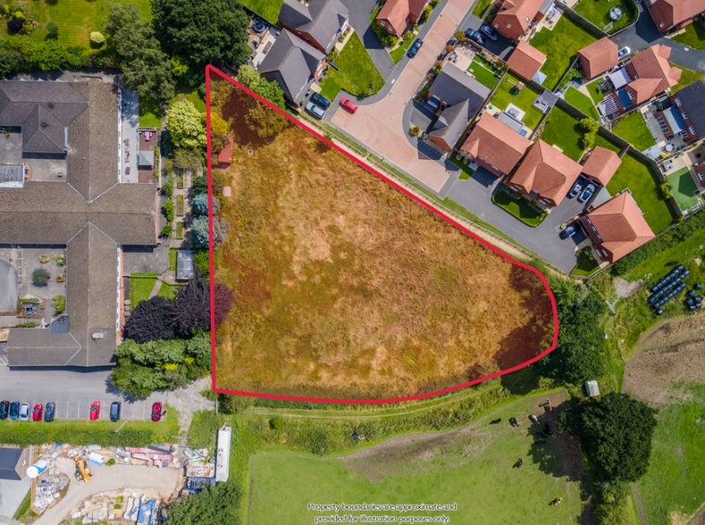 4 Millpond Close, Alfreton à vendre - Aérien - Image 2 de 4