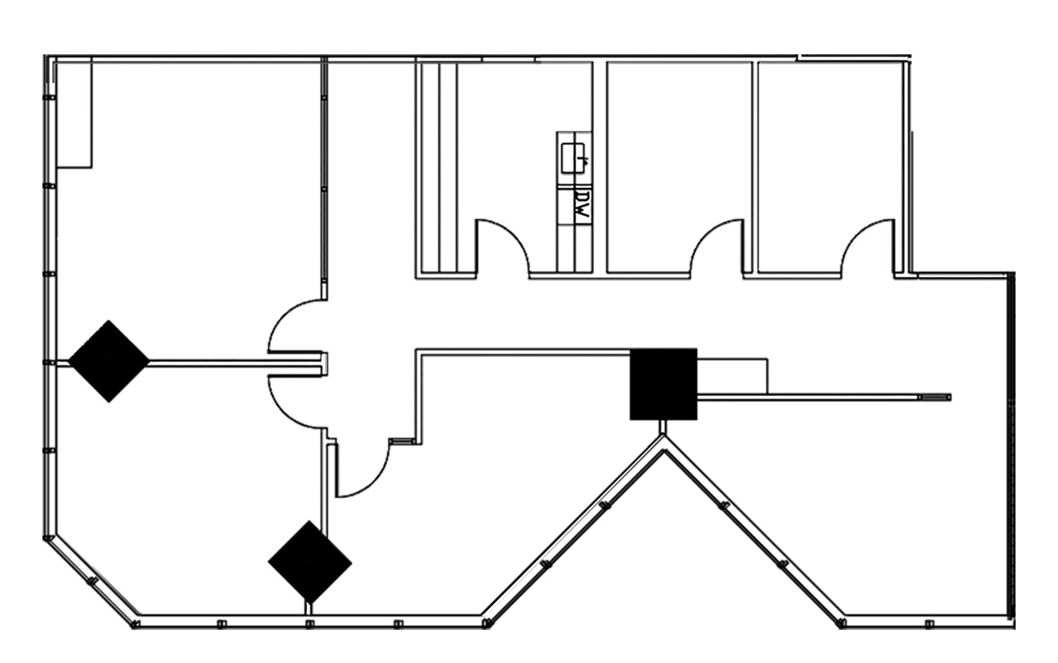 2603 Augusta Dr, Houston, TX à louer Plan d’étage- Image 1 de 1