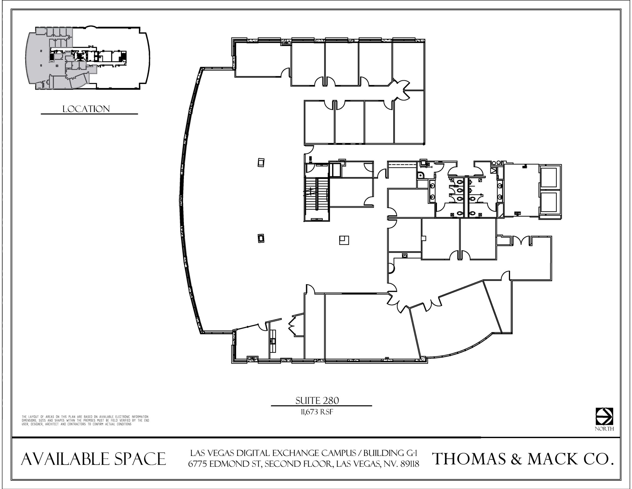 6795 Edmond St, Las Vegas, NV à louer Plan d’étage- Image 1 de 1