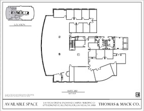 6795 Edmond St, Las Vegas, NV for lease Floor Plan- Image 1 of 1