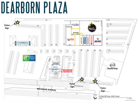 24399-24411 Michigan Ave, Dearborn, MI for lease Site Plan- Image 1 of 1