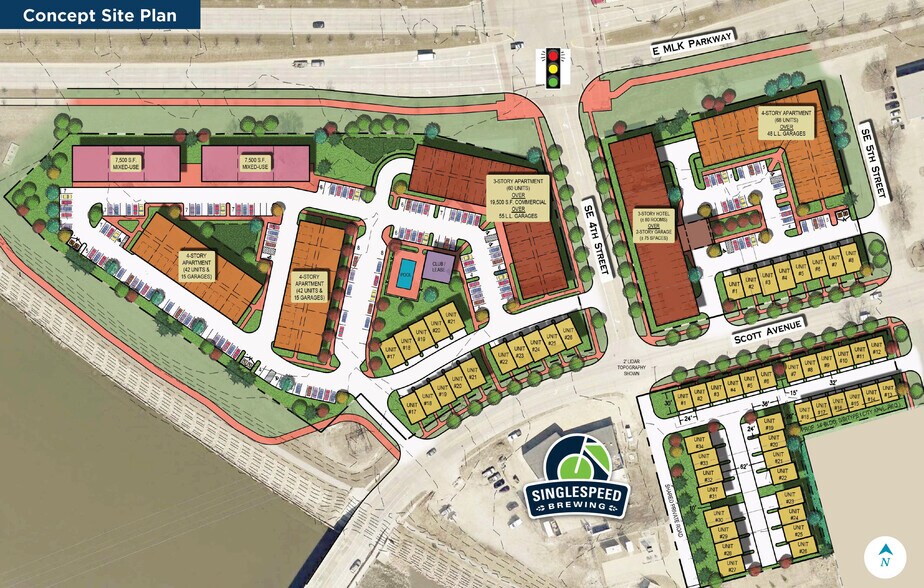 519 SE 4th St, Des Moines, IA à vendre - Photo du bâtiment - Image 3 de 9