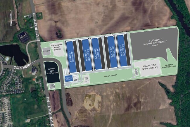 Plus de détails pour 9086 Ohio 104 St, Lockbourne, OH - Industriel à vendre