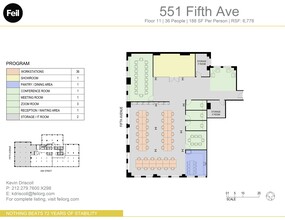 551 Fifth Ave, New York, NY for lease Floor Plan- Image 2 of 2