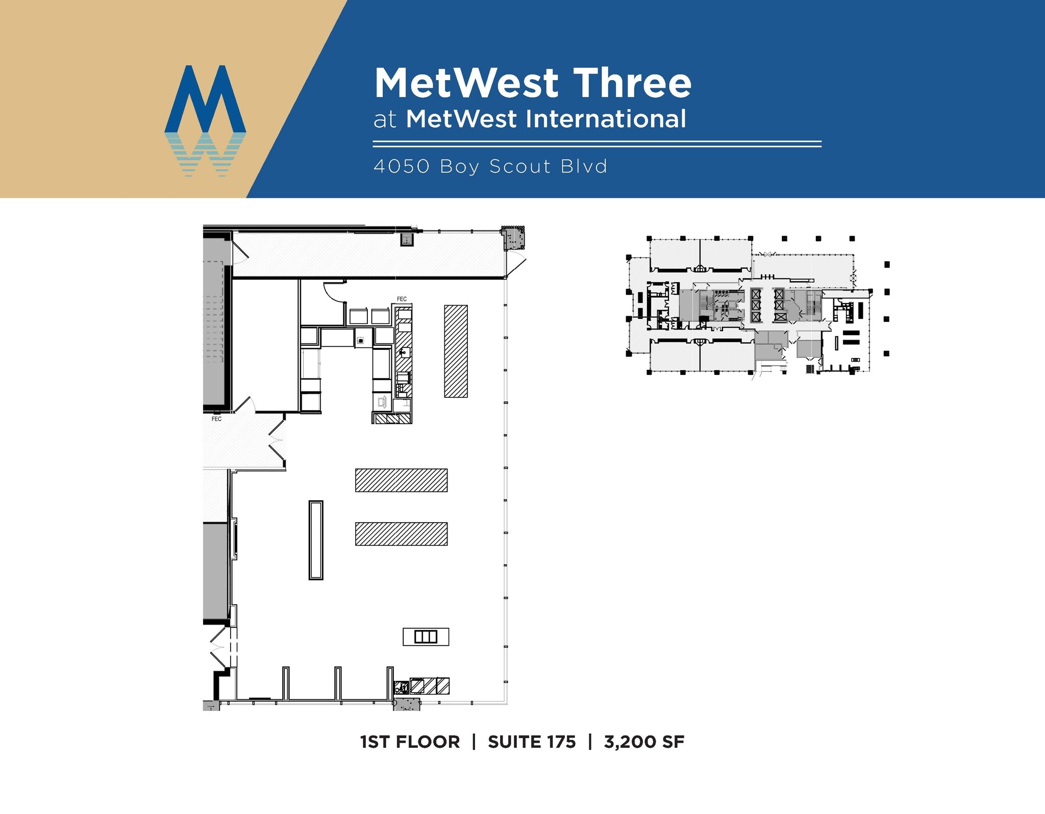 4010 W Boy Scout Blvd, Tampa, FL for lease Floor Plan- Image 1 of 1
