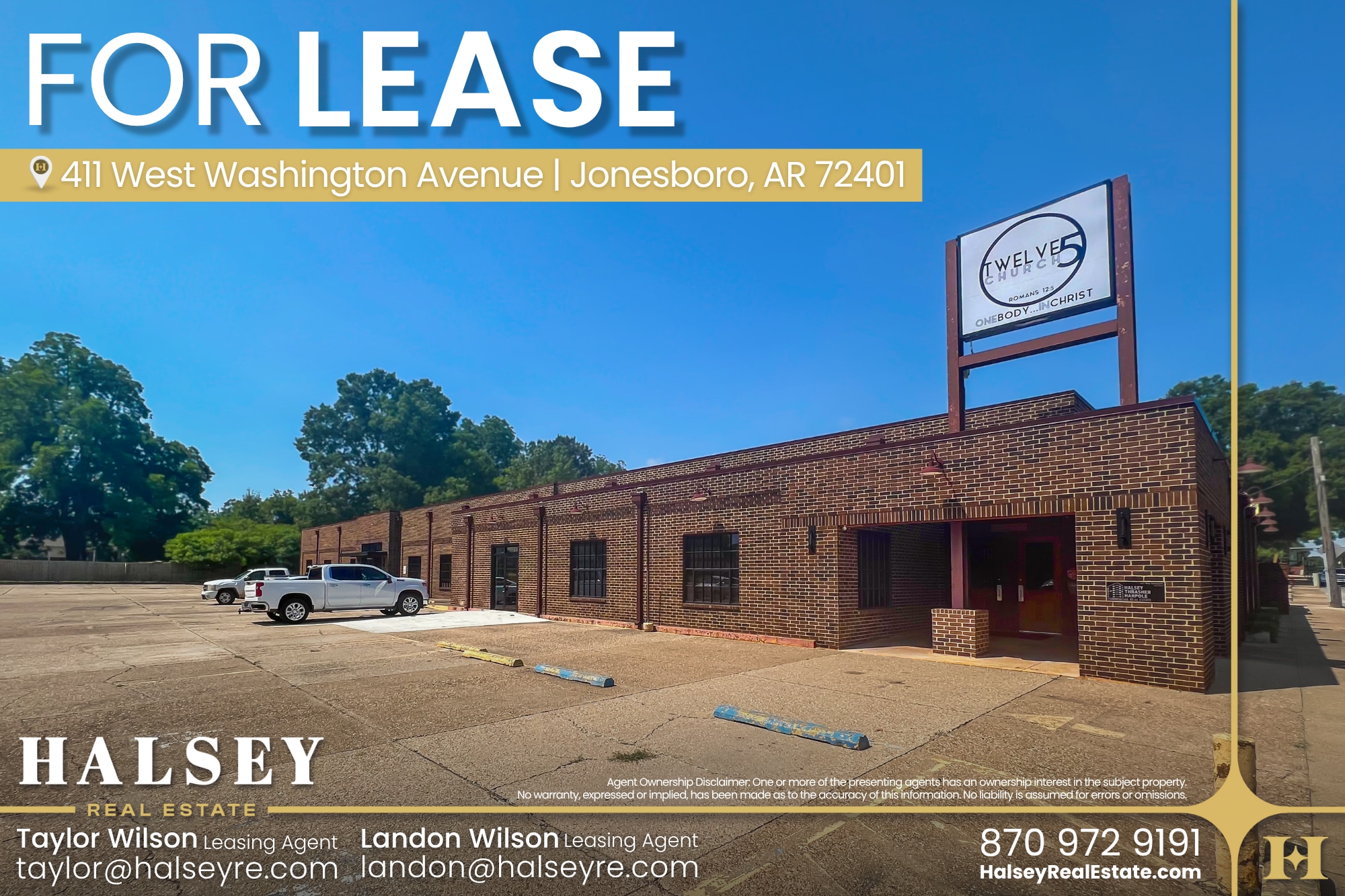 411 W Washington Ave, Jonesboro, AR for lease Building Photo- Image 1 of 6