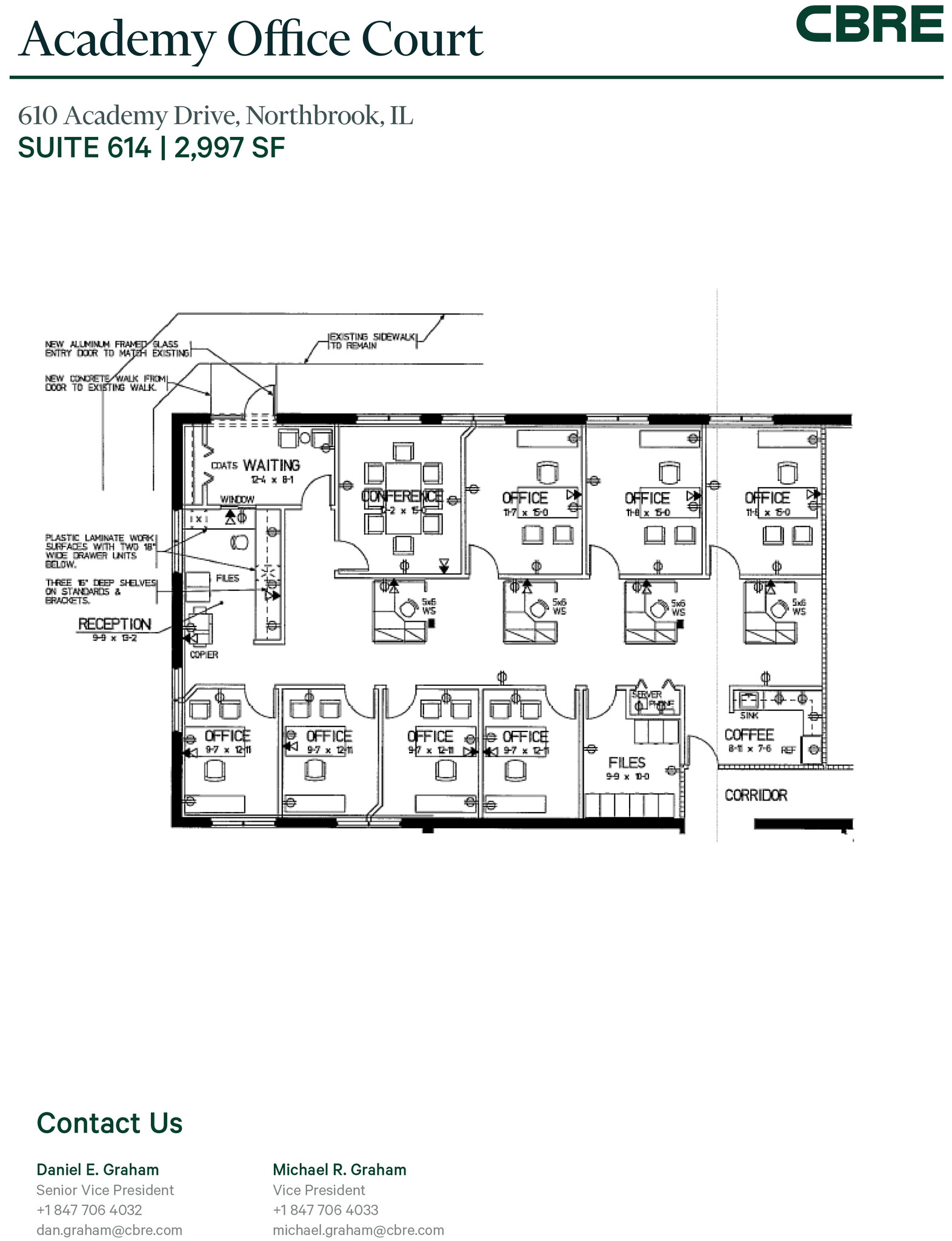 600-650 Academy Dr, Northbrook, IL for lease Floor Plan- Image 1 of 1