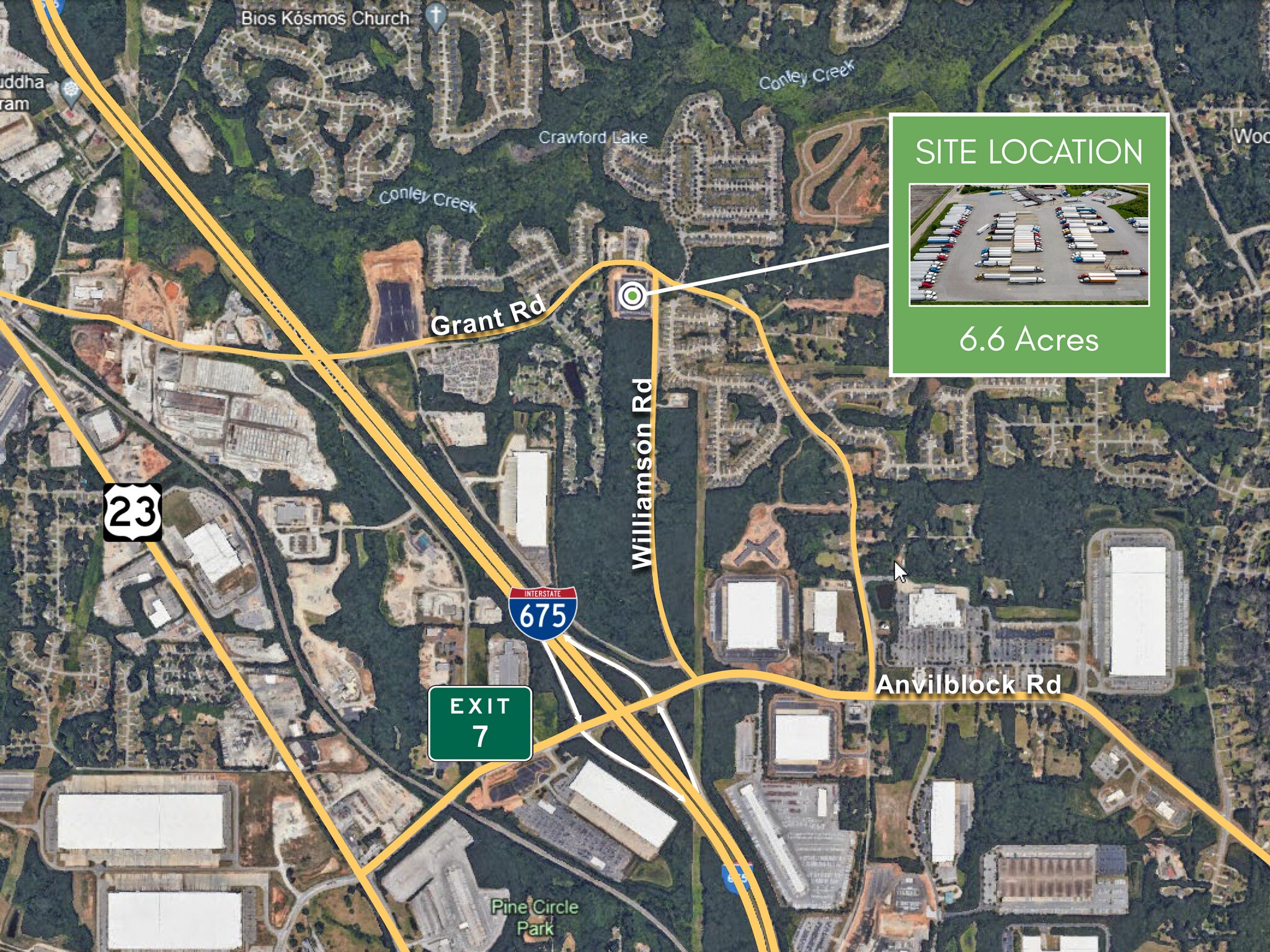 3861 Grant Rd, Ellenwood, GA for lease Primary Photo- Image 1 of 5