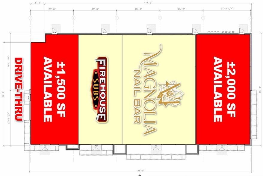 1355 US 377 Hwy, Roanoke, TX à louer - Plan d’étage - Image 3 de 5