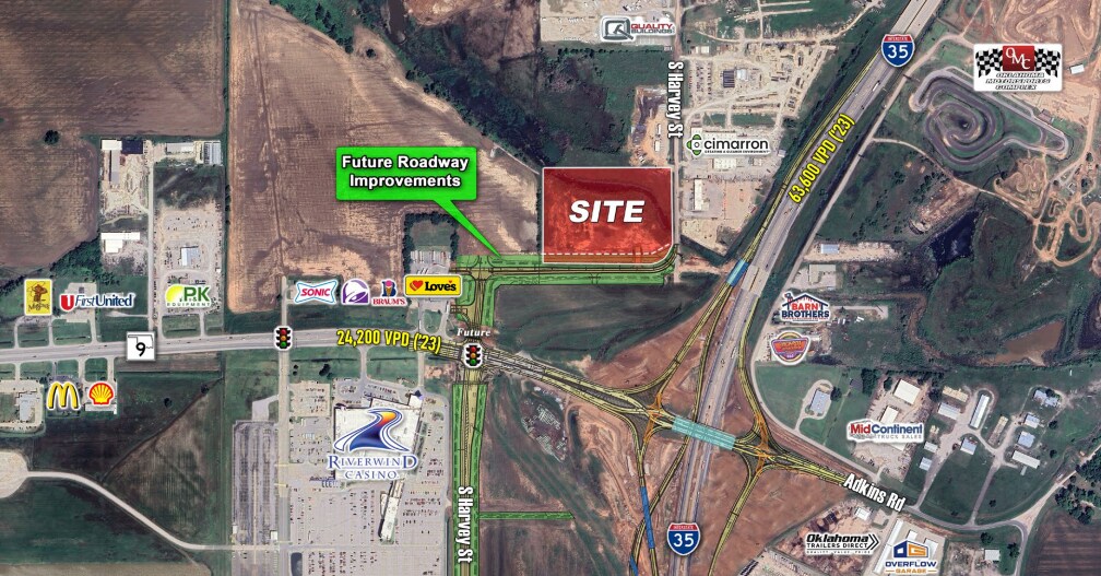 NWQ of I-35 & Hwy 9, Norman, OK for sale Building Photo- Image 1 of 2