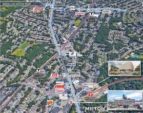 522-530 River St, Mattapan, MA - Aerial  map view