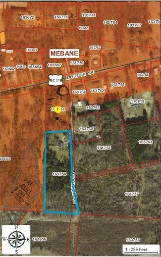 Plus de détails pour 1139 Terrell St, Mebane, NC - Terrain à vendre