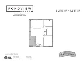 5850 Opus Pky, Minnetonka, MN for lease Floor Plan- Image 1 of 2