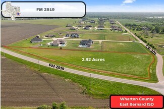 More details for 0 FM 2919, East Bernard, TX - Land for Sale