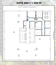 666 Rue Sherbrooke O, Montréal, QC for lease Floor Plan- Image 1 of 1