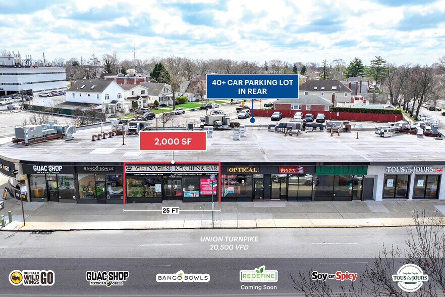27102 - 27120 Union Tpke, New Hyde Park, NY à louer - Photo du bâtiment - Image 1 de 12