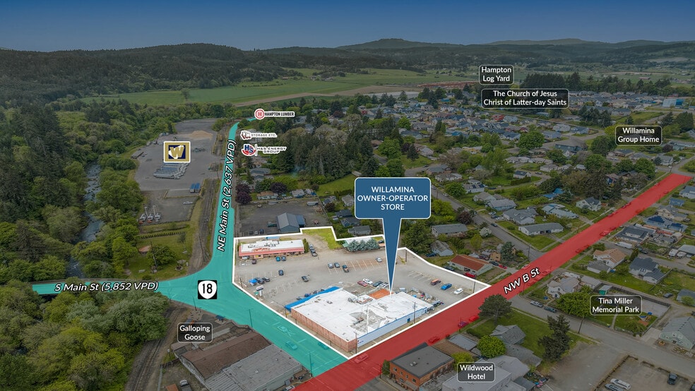 112 NE Main St, Willamina, OR for sale - Building Photo - Image 3 of 5
