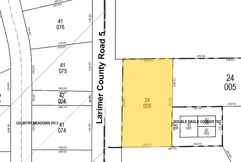 8010 S County Rd 5, Windsor, CO for sale Plat Map- Image 1 of 1