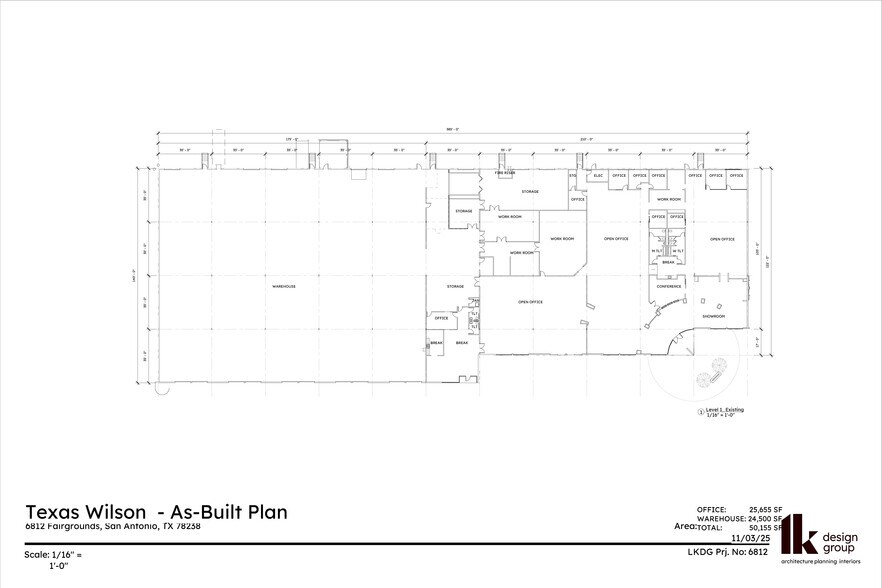 6900-6948 Fairgrounds Pky, San Antonio, TX à louer - Plan d’étage - Image 2 de 3