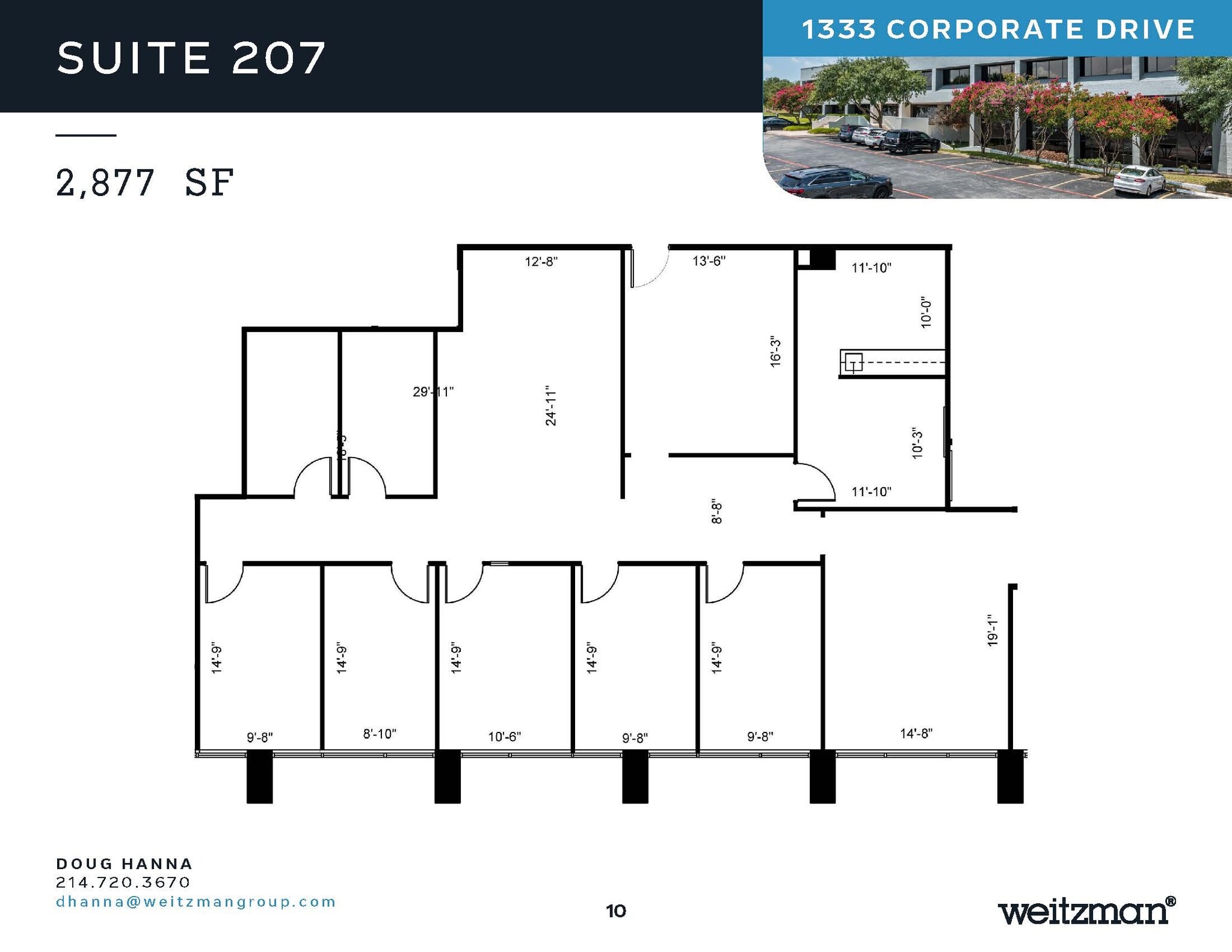 1333 Corporate Dr, Irving, TX for lease Floor Plan- Image 1 of 1