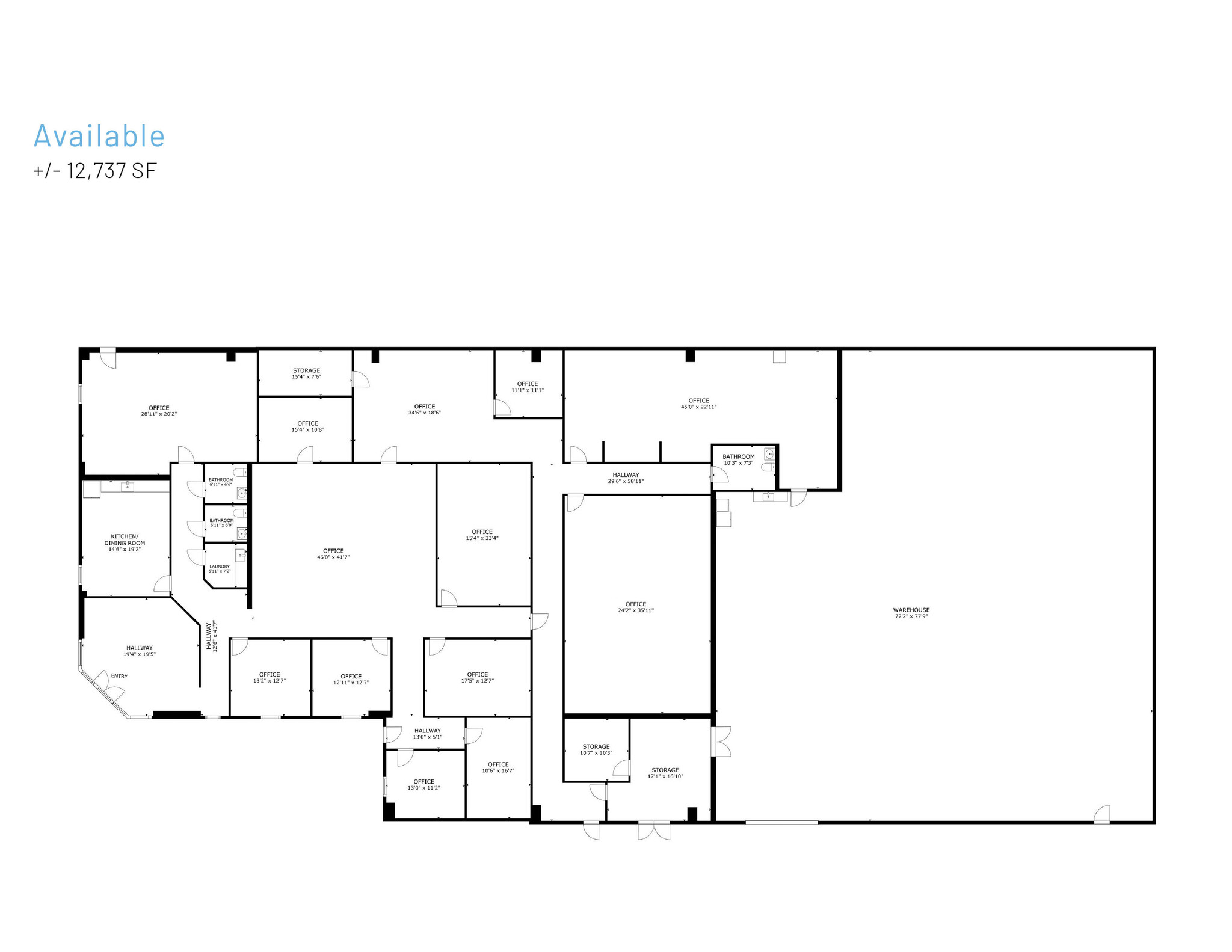 3330 Oak Lake Blvd, Charlotte, NC à louer Plan d’étage- Image 1 de 1