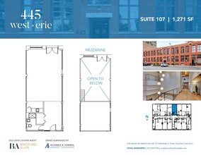 445 W Erie St, Chicago, IL for lease Floor Plan- Image 1 of 6