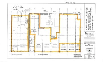 2077-2101 Rue Sainte-Catherine O, Montréal, QC for lease Site Plan- Image 2 of 2