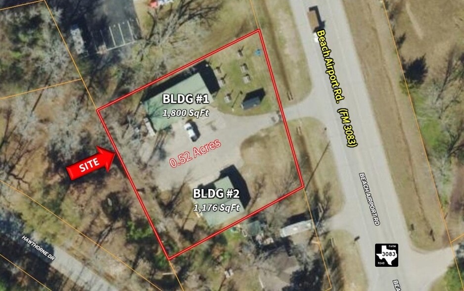 1303 Beach Airport Rd, Conroe, TX à vendre - Photo du bâtiment - Image 2 de 11