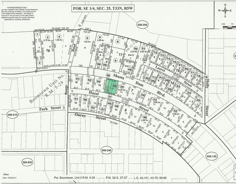 0 Shasta Dam Blvd, Shasta Lake, CA à vendre - Plan cadastral - Image 2 de 2