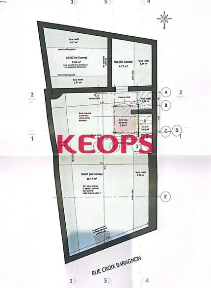 Rue Croix Baragnon, Toulouse à louer - Plan d’étage - Image 3 de 10
