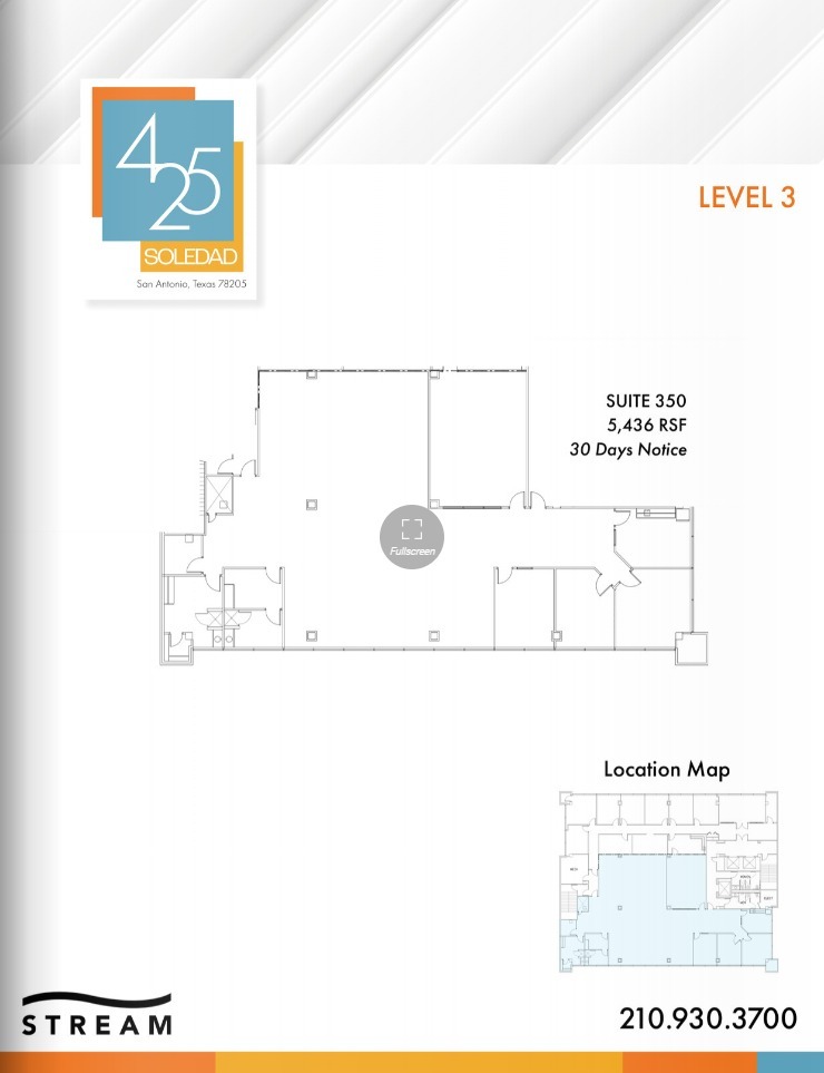 425 Soledad St, San Antonio, TX for lease Floor Plan- Image 1 of 1