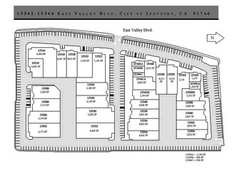 Plus de détails pour 15310-15332 E Valley Blvd, City Of Industry, CA - Industriel à louer