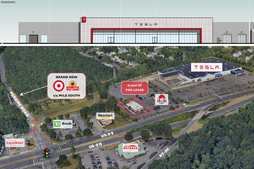 1352 US Highway 9, Old Bridge, NJ à louer - Photo du bâtiment - Image 2 de 5