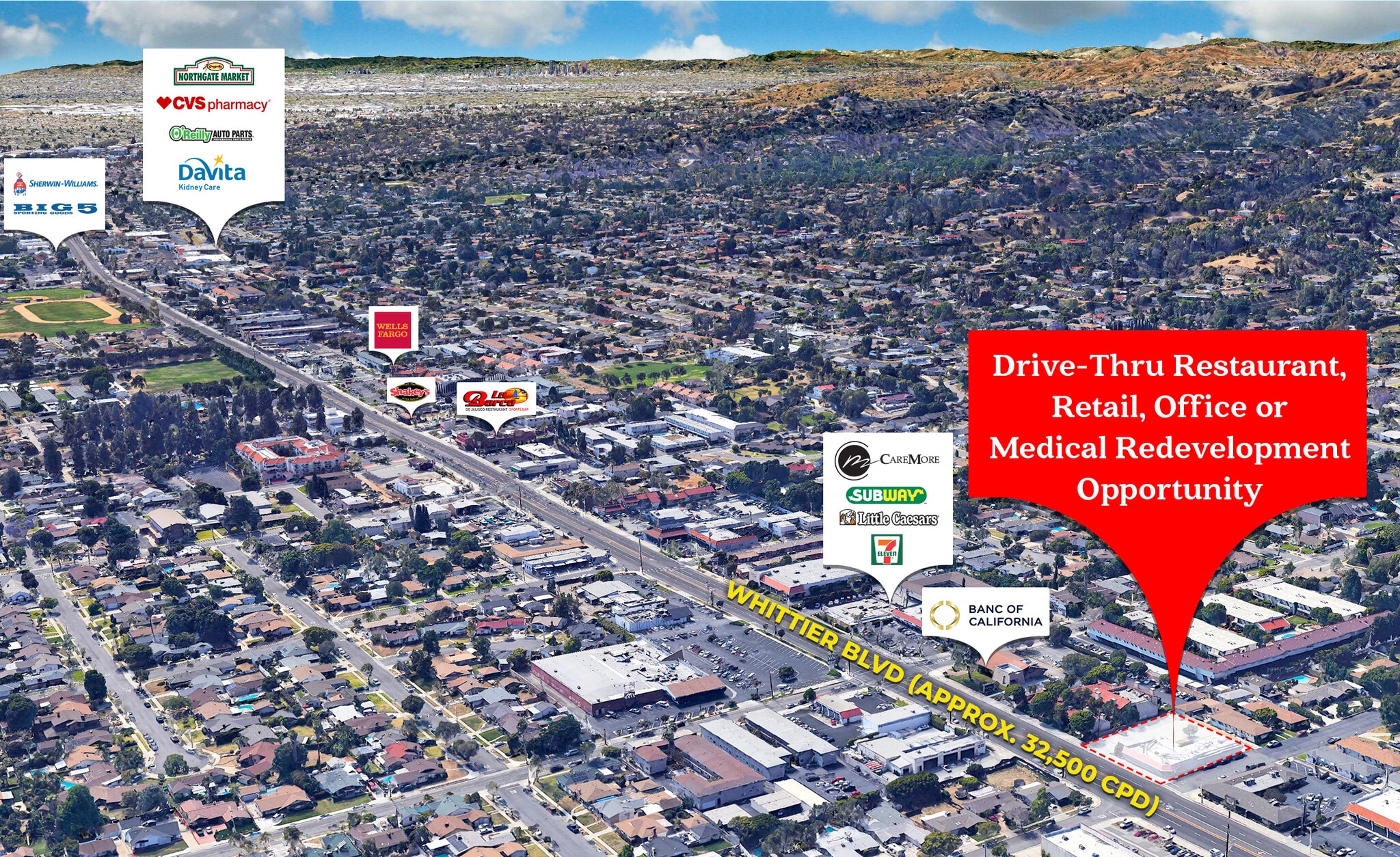 541 E Whittier Blvd, La Habra, CA for lease Primary Photo- Image 1 of 11