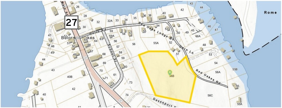 Red Oaks Lodge Rd, Belgrade, ME for sale - Plat Map - Image 2 of 5