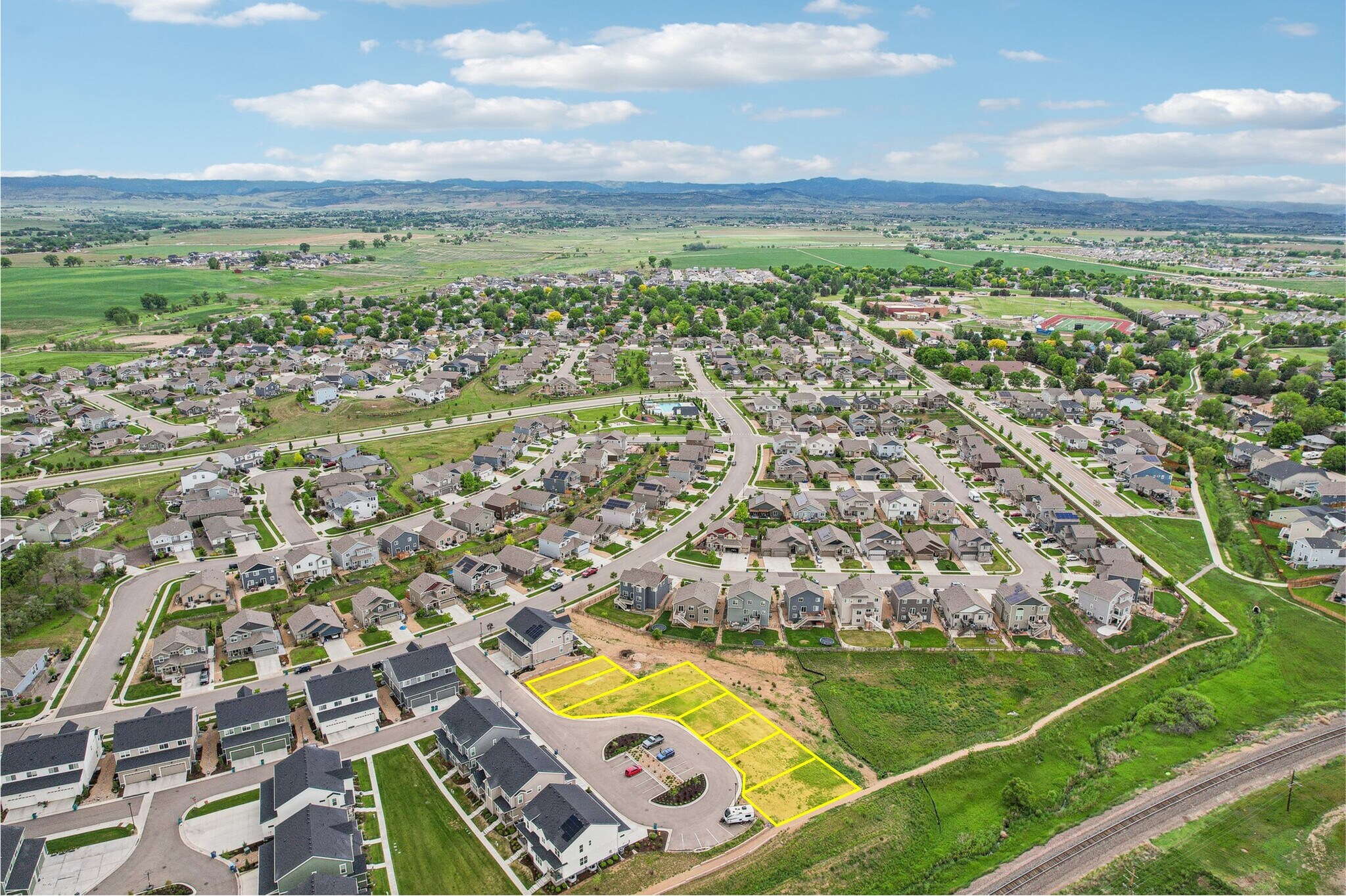 304 Gray Jay Ct, Berthoud, CO à vendre Aérien- Image 1 de 10